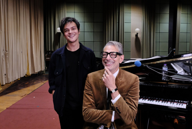 Jamie & Jeff Goldblum on BBC Radio 2