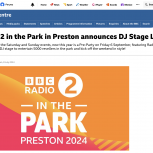 FTLOHH set to take to the stage at Radio 2 in the Park in Preston 2024